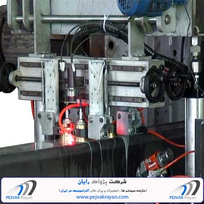 سیستم بازرسی و عیب یاب تست آلتراسونیک انواع مقاطع و لوله های درز مستقیم ERW فولادی