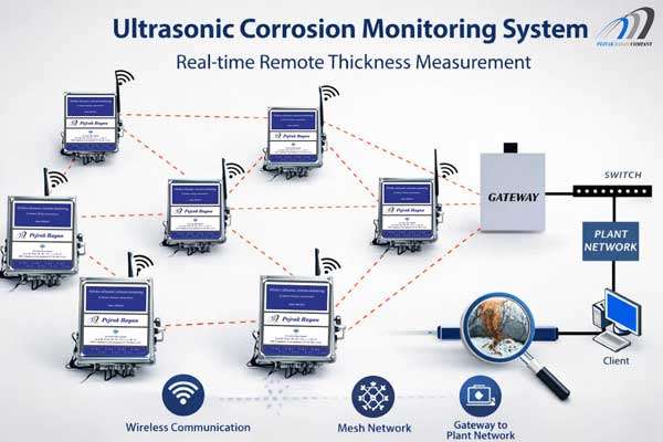 سیستم پایش خوردگی انلاین